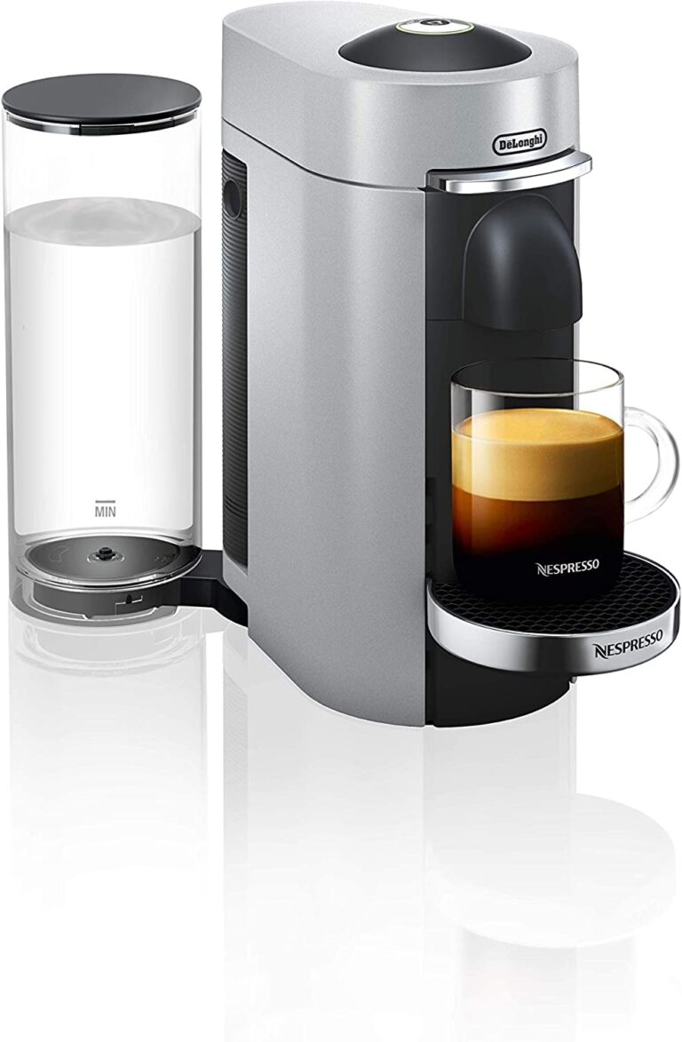 De'Longhi Nespresso Vertuo Plus | ENV 155.S Kaffeekapselmaschine | Perfekte Crema dank Centrifusion Technologie | Inkl. Willkommenspaket